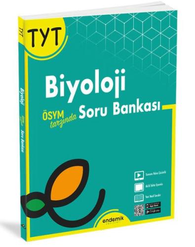 Endemik 2022 TYT Biyoloji Soru Bankası Endemik 2022 TYT Biyoloji Soru Bankası
