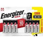 ENERGİZER MAX AKALİN AA PİL 4+4