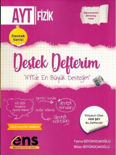 ENS YKS AYT FİZİK DESTEK DEFTERİM