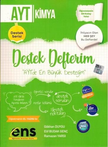 ENS YKS AYT KİMYA DESTEK DEFTERİM