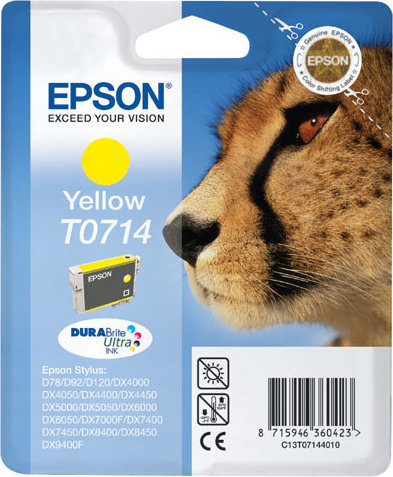 EPSON T0714 SARI KARTUŞ