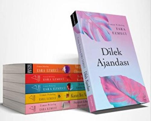 Esra Ezmeci Defter Hediyeli 5 Kitap Set Dilek Ajandası Hediyeli