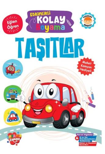Etkinlikli Kolay Boyama – Taşıtlar Etkinlikli Kolay Boyama – Taşıtlar