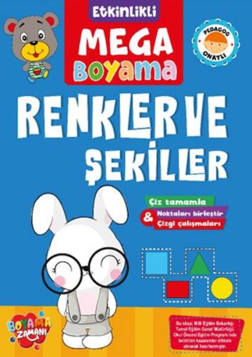 Etkinlikli Mega Boyama - Renkler ve Şekiller