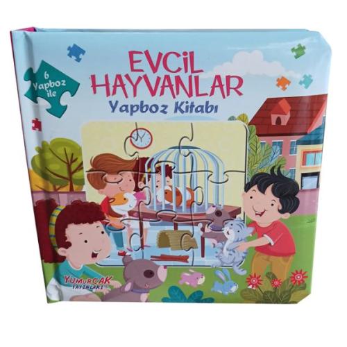 Evcil Hayvanlar - Yapboz Kitabı Evcil Hayvanlar - Yapboz Kitabı
