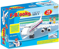 F-BLOCKS CITY SERİ 78 PARÇA LEGO (25301) $ ---- (tek ürün gönderilecektir, fotoğraf temsilidir)