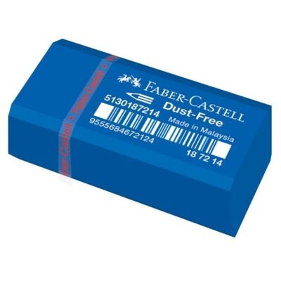 FABER CASTELL MAVİ SINAV SİLGİSİ KÜÇÜK BOY