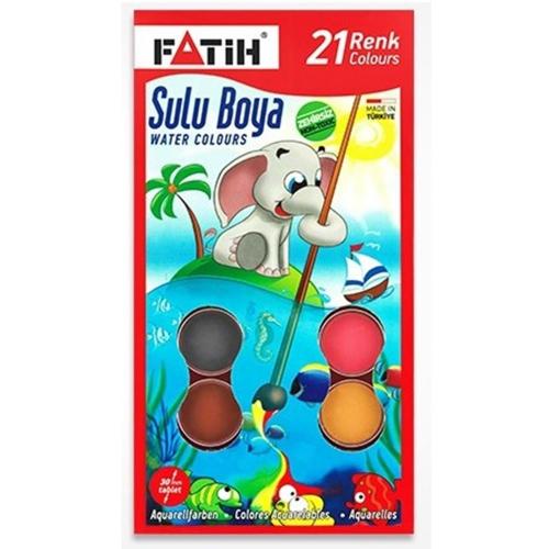 Fatih Sulu Boya 21 Renk K-21