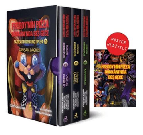Fazbearin Korkunç Tipleri Poster Hediyeli Kutulu Fazbearin Korkunç Tipleri Poster Hediyeli Kutulu
