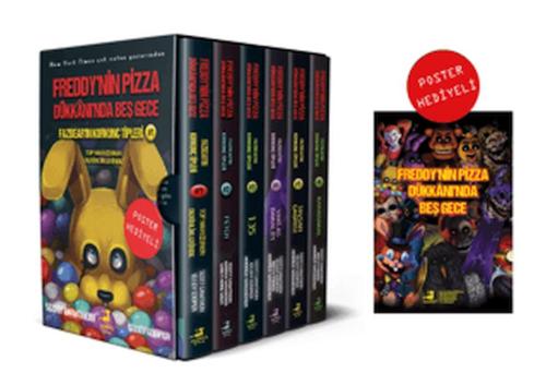 Fazbear'ın Korkunç Tipleri Serisi 6 Kitap - Poster Hediyeli