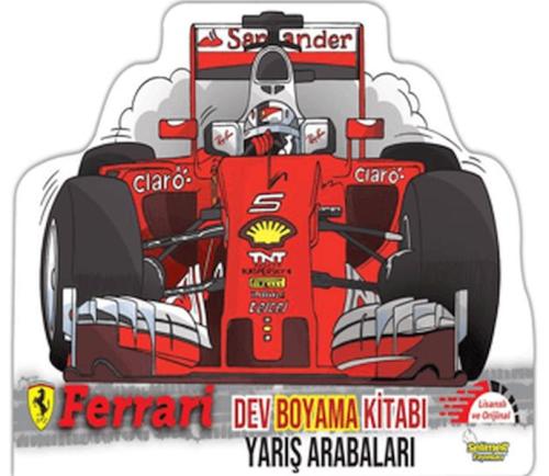 Ferrari Dev Boyama Yarış Arabaları Ferrari Dev Boyama Yarış Arabaları