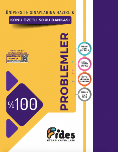 Fides %100 ÖSYM Soru Tipleriyle Problemler Konu Özetli Soru Bankas