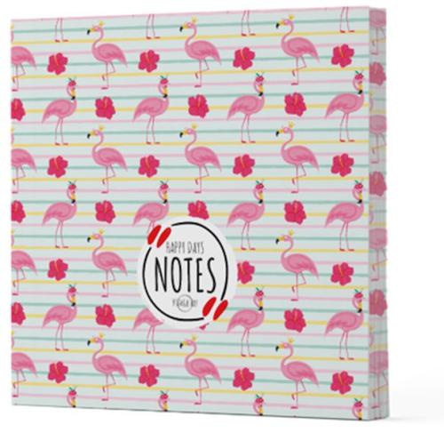 Flamingo 2 - Çizgisiz Yan Boyamalı Defter Flamingo 2 - Çizgisiz Yan Boyamalı Defter