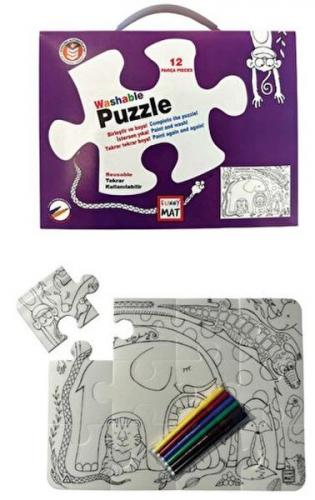 Funny Mat Washable Puzzle - Sevimli Dostlar