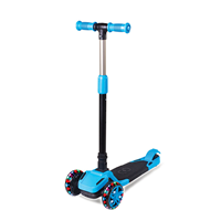 FURKAN COOL WHEELS TULPAR IŞIKLI KATLANABİLİR SCOOTER MAVİ ( 4 YAŞ+ 40 KG.) (tek ürün gönderilecektir, fotoğraf temsilidir)