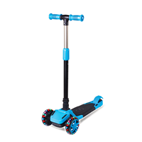 FURKAN COOL WHEELS TULPAR IŞIKLI KATLANABİLİR SCOOTER MAVİ ( 4 YAŞ+ 40