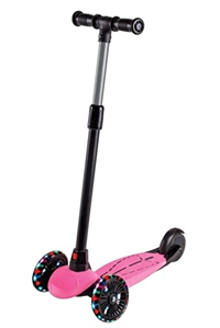 FURKAN DRAGON IŞIKLI SCOOTER PEMBE YENİ ( 5YAŞ+ 30 KG.)