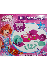 Winx Işıklı Yemek Set