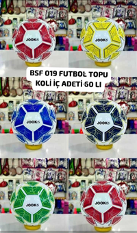 FUTBOL TOPU BSF-019 JOOKO NO: 5 BÜYÜK 5 RENK YENİ 2024 (tek ürün gönderilecektir, fotoğraf temsilidir)
