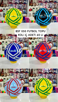 FUTBOL TOPU BSF-050 JOOKO NO: 5 BÜYÜK 4 RENK YENİ 2024 (tek ürün gönderilecektir, fotoğraf temsilidir)