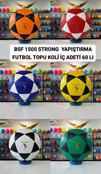 FUTBOL TOPU BSF-1500 MİKASA TİPİ STRONGMAN YAPIŞTIRMA NO: 5 BÜYÜK 9 RENK YENİ 2024 (tek ürün gönderilecektir, fotoğraf temsilidir)