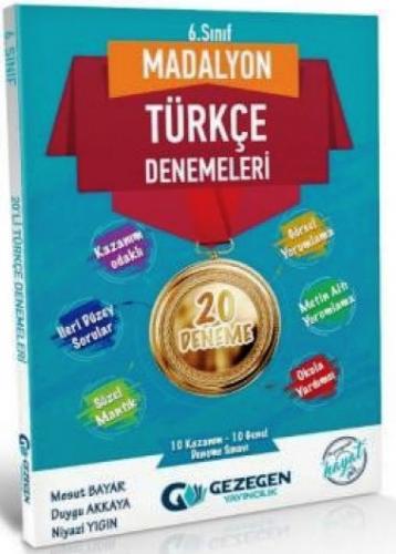 GEZEGEN 6.SINIF 20'Lİ MADALYON TÜRKÇE DENEMELERİ