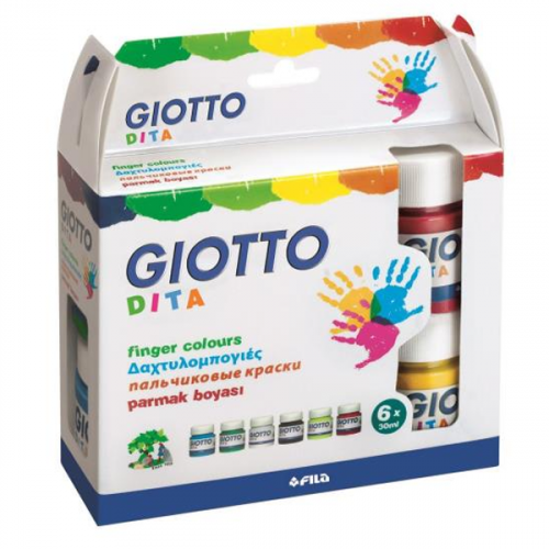 GİOTTO PARMAK BOYA 6X30
