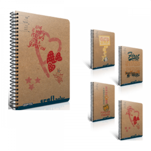 GIPTA CRAFT 17X24 100/0 SERT KAPAK DEFTER
