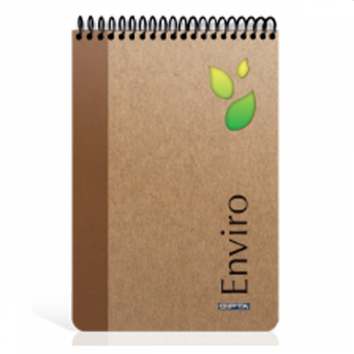 GIPTA ENVİRO SERT KAPAK 17X24 100 YAPRAK KARELİ DEFTER