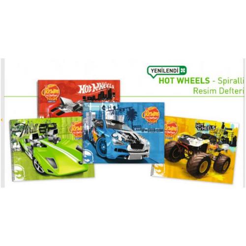 GIPTA HOT WHEELS 35X50 RESİM DEFTERİ
