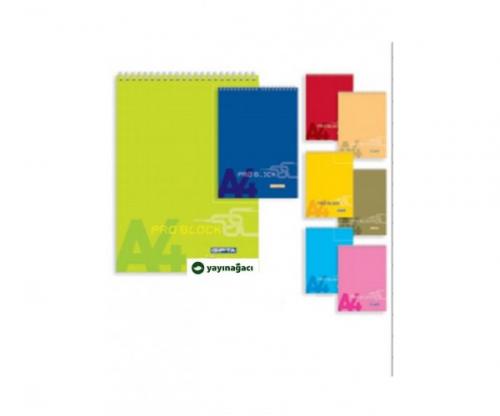 GIPTA PRO BLOK A7 40 YAPRAK KARELİ NOT DEFTERİ