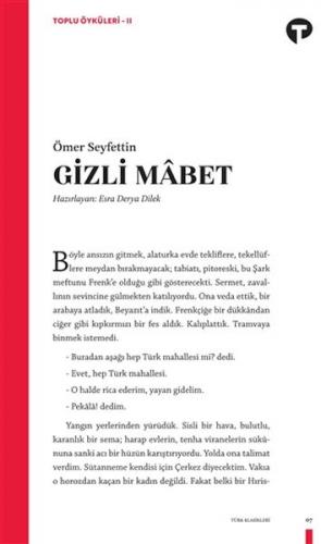 Gizli Mabet - Toplu Öyküleri 2