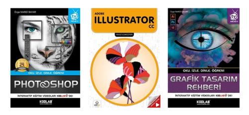 Grafik Tasarim Seti - 3 Kitap Takim Grafik Tasarim Seti - 3 Kitap Takim