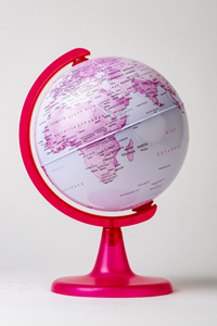 GÜRBÜZ PEMBE KÜRE 15 CM