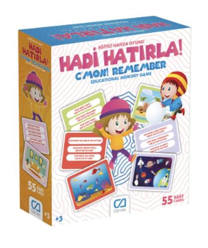 Ca Games Hatırla Bakalım Eğitici Hafıza Oyunu 55 Kart 5108 Ca Games Hatırla Bakalım Eğitici Hafıza Oyunu 55 Kart 5108