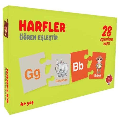 Harfler Öğren Eşleştir 4 Yaş