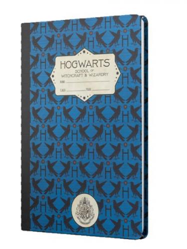 Harry Potter Hogwarts Ravenclaw Sert Kapak Butik Defter Lacivert