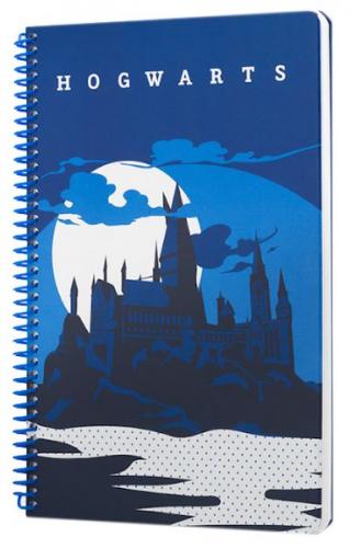 Harry Potter Hogwarts Spiralli Defter Lacivert