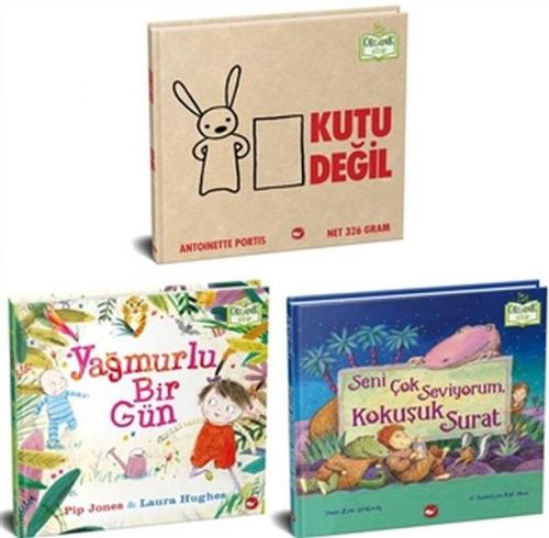 Hayal Gücümü Geliştiriyorum Seti - Organik Kitap (3 Kitap Takım) (Cilt