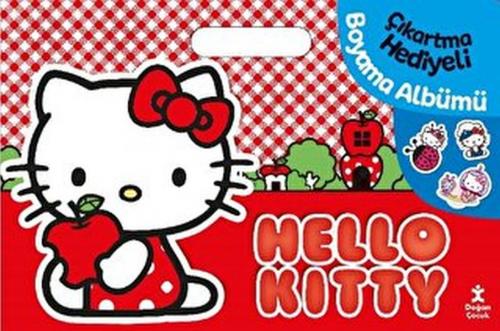 Hello Kitty Çıkartma Hediyeli Boyama Albümü