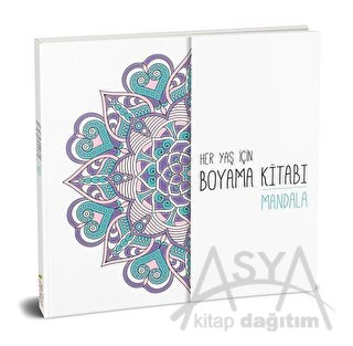Her Yaş İçin Boyama Kitabı Mandala