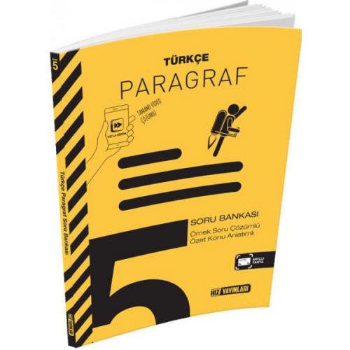 HIZ 5.SINIF TÜRKÇE PARAGRAF SORU BANKASI