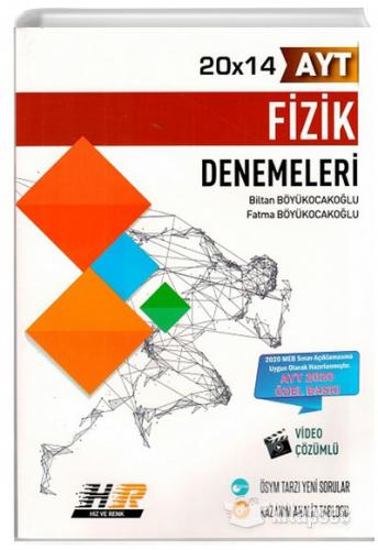 HIZ VE RENK AYT ÖZEL DENEME FİZİK (24*14) - 2020