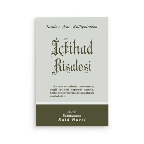 İçtihad Risalesi Cep Boy