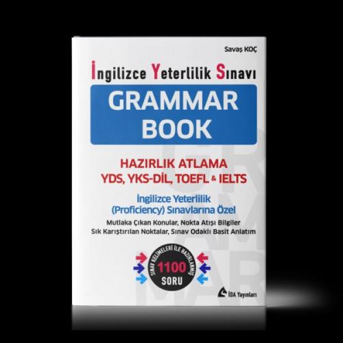 İda Yayınları İngilizce Yeterlilik Sınavı Grammar Book İda Yayınları İngilizce Yeterlilik Sınavı Grammar Book