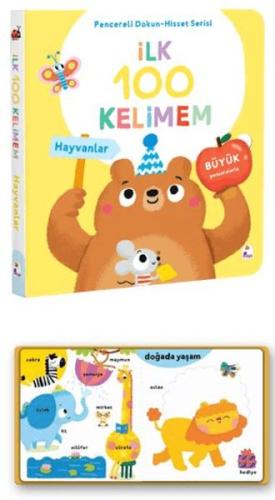 İlk 100 Kelimem – Hayvanlar (Pencereli Dokun-Hisset)