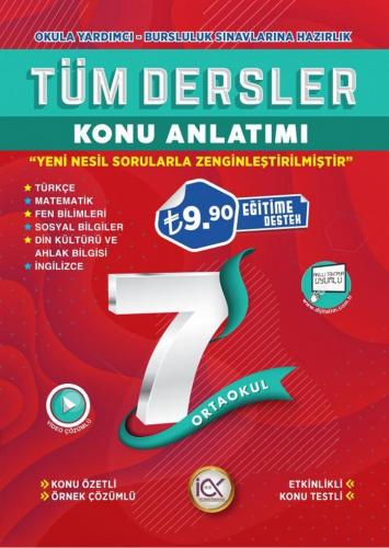 İLK ÖNCE 7.SINIF TÜM DERSLER KONU ANLATIM