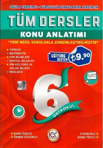 İlk Önce Yayıncılık 6. Sınıf Tüm Dersler Konu Anlatımlı