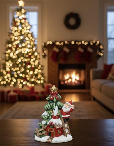 YELİZ XHS24001 SERAMİK IŞIKLI BİBLO