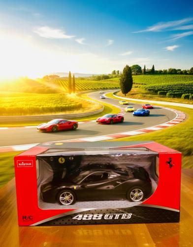 SAMATLI FERRARİ IŞIKLI KUMANDALI ARABA